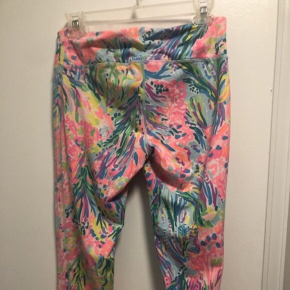 Pantalon Capri Lilly Pulitzer Tango Tigers - Taille 0, Multicolore, Coton, Neuf Avec étiquette